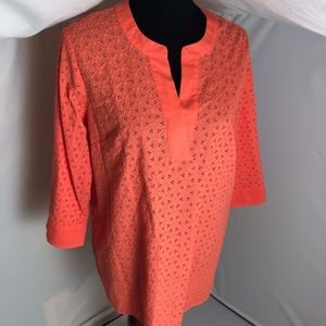 Lands End Coral Tunic